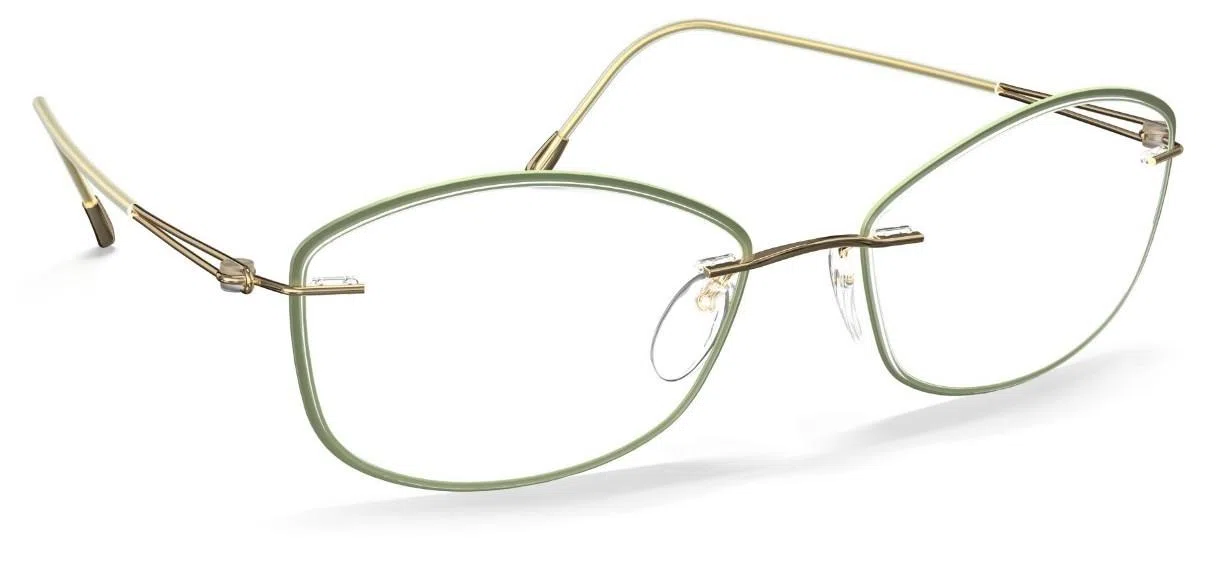 Silhouette Lite Spirit Demo Rimless 5566 Eyeglasses - view 6